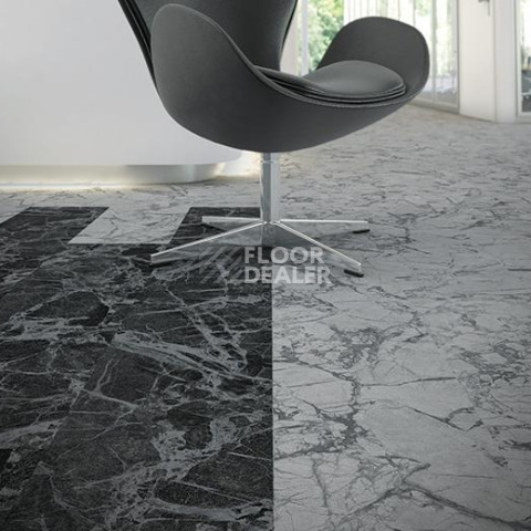 Forbo Flotex Marble planks 143002 Marquina фото 2 | FLOORDEALER